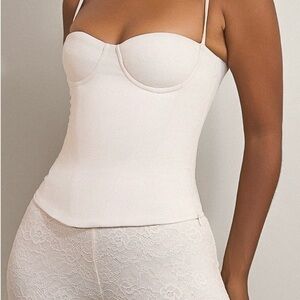 The Everly Corset in off white